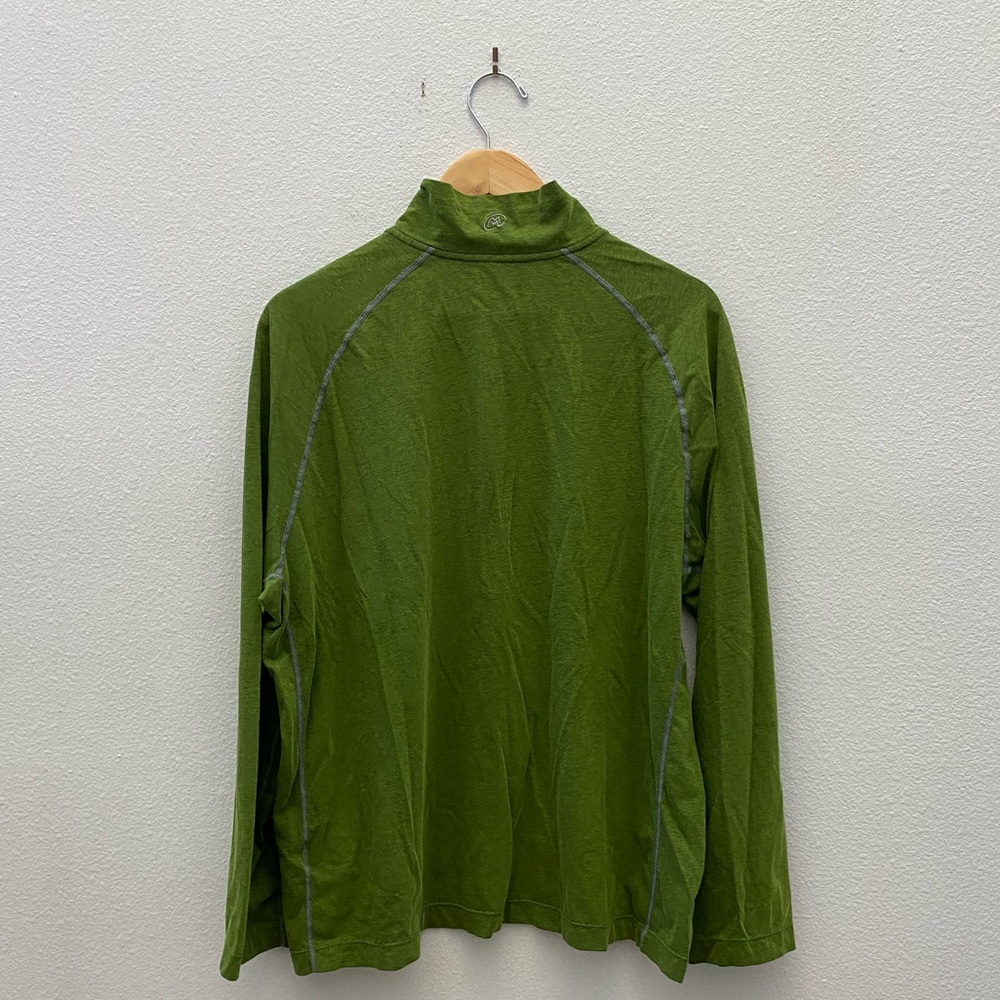 Cloudveil Green Quarter Zip Pullover Outdoor Long… - image 2
